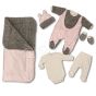 Комплект за изписване от 6 части - Softwell Lux - pink