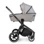 Бебешка количка 2в1 Quick 3.0 Black Chrome - MUUVO - steel grey