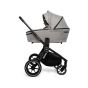 Бебешка количка 2в1 Quick 4.0 Steel Grey - Muuvo - Рама с кош за новородено