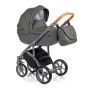 Бебешка количка 2в1 BASS SOFT ECO SHADOW GREY - ROAN 2017