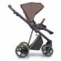Бебешка количка 2в1 Ivi Vintage Mocha Mousse със седалка