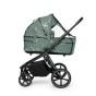 Бебешка количка 2в1 Fold Pine Green - Muuvo - Дъждобран