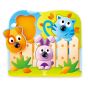 Бебешки дървен пъзел Животни, 4 части - Hape