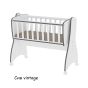 Бебешко легло- люлка First Dreams - сив vintage