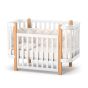 Бебешко легло от бук Monaco - Natural White
