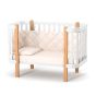 Бебешко легло от бук Monaco - Natural White