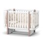 Бебешко легло от бук Monaco - Cappuccino White