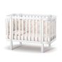 Бебешко легло от бук Monaco - White