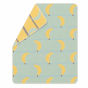 Бебешко памучно одеяло 70x90 см - Bananas, Kiwi