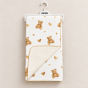 Двулицева муселинова пелена Vintage 100x100 см - Teddy bear