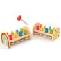 Дървена играчка с чукче Чудовища, 11 части – Hape