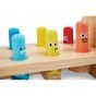 Дървена играчка с чукче Чудовища, 11 части – Hape