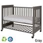 Дървено легло Dreamy Plus 2 60/120 - Gray