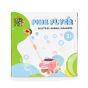 Играчка за бутане със сапунени балони самолет Flyer - Pink