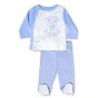 Комплект две части - Soft Bear-50см - новородено-Син