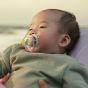 Комплект от 2 броя ортодонтски залъгалки, Ultra Air Happy 0-6m, Philips AVENT - Папагал/Ягода