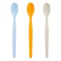 Комплект от 3 бр. първи лъжици за хранене - син