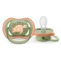 Комплект от 2 броя ортодонтични залъгалки, Ultra Air 6-18m, Philips AVENT - Костенурка и Кит