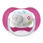 Комплект от 2 броя ортодонтични залъгалки, Ultra Air Happy 6-18m+, Philips AVENT - надпис Слон и Пингвин