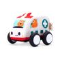 Комплект пулбек плюшени колички - Hape, 4 бр