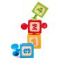 Комплект сензорни кубчета с вендуза, 4 части - Hape