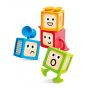 Комплект сензорни кубчета с вендуза, 4 части - Hape