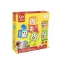 Комплект сензорни кубчета с вендуза, 4 части - Hape