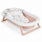 Комплект за къпане със сгъваема вана Palma - розова
