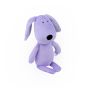Мека играчка за гушкане Dog лилав