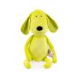 Мека играчка за гушкане Dog зелен