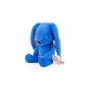 Мека играчка за гушкане Rabbit син