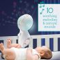 Музикална въртележка с проектор 3 в 1 Светло зелено – Infantino