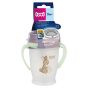 Неразливаща се чаша с дръжки 360° LOVI N&D Rabbit, 250 мл, 9м+