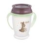 Неразливаща се чаша с дръжки 360° LOVI N&D Rabbit, 250 мл, 9м+