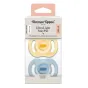 Комплект от 2 броя ортодонтични залъгалки Ultra Light Stay Put - Tommee Tippee Син/Тюркоаз 0-6м