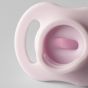 Комплект от 2 броя ортодонтични залъгалки Ultra Light Stay Put - Tommee Tippee Розов/Лилав 0-6м