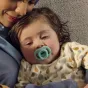 Комплект от 2 броя ортодонтични залъгалки Ultra Light Stay Put - Tommee Tippee Син/Тюркоаз 0-6м