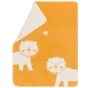 Памучно одеяло Mila 75/100 см - Влюбени лъвчета