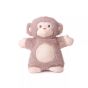 Петрушка плюшена маймунка с книжка Пет малки маймунки - 25 см