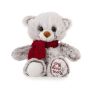 Плюшена играчка Мече с шал - 19 см