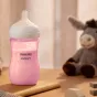 Шише за хранене Natural Response 3.0 с биберон 1м+, 260мл - Philips AVENT - РОЗОВ