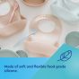 Силиконов лигавник с джоб Canpol babies, 4м+ Green