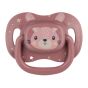 Силиконова симетрична залъгалка Canpol Babies - Cute Animals  розова 6-18м