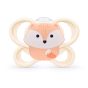 Силиконова залъгалка NUK Perfect Match AIR Лисица 0-6м. + кутийка