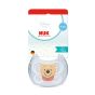 Силиконова залъгалка NUK Perfect Match AIR Мечо Пух 0-6м. + кутийка