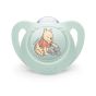 Силиконова залъгалка 0-6 м. Мечо Пух NUK + кутийка