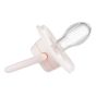 Силиконова симетрична залъгалка Newborn Baby, розова, 0–6 м – Canpol
