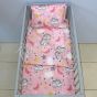 Спален комплект от три части Sleepy Bear Pink 50/100