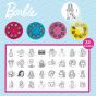 Творчески комплект Barbie с LED проектор за рисуване – Lisciani