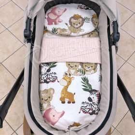 Комплект за количка Pink Jungle Vintage - Есен/Зима